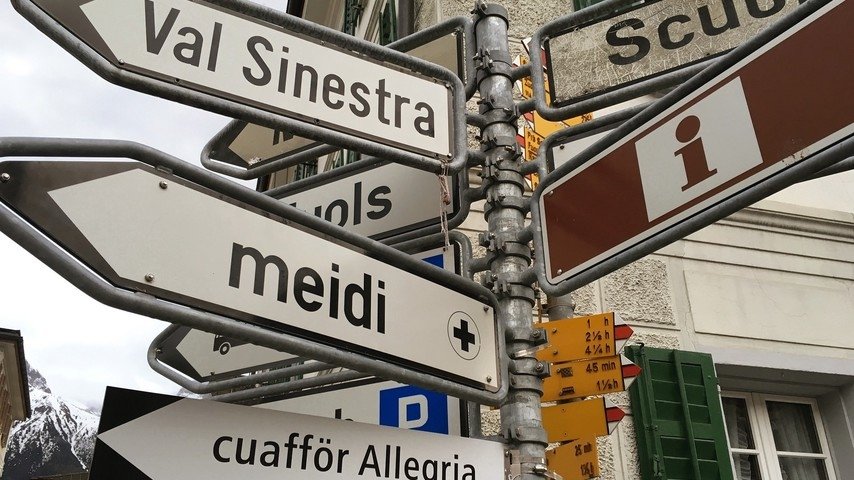 Rätoromanisch – die vierte Amtssprache der Schweiz