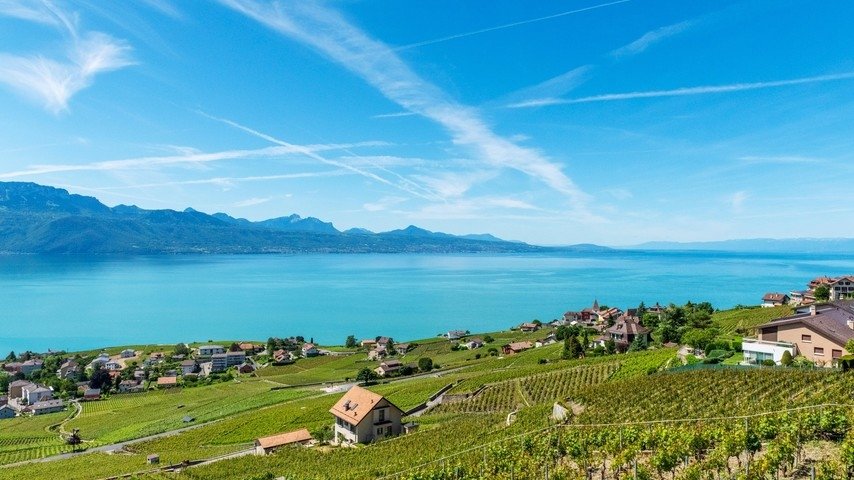 Schweizer Weinberge mit dem Fahrrad entdecken