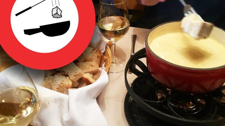 Strafe muss sein! - Warum man das Brot im Fondue nicht verlieren sollte